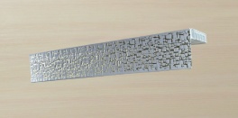 «Галант» без поворота 7см «Кайман» белый с золотом