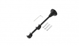 Кронштейн стеновой (2-ряд.) для  d19мм. черный матовый