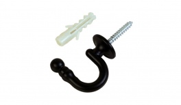 Крючок из черной ковки