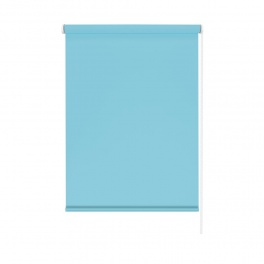 Рулонная штора «ЛАЙТ» бирюзовый Цвет Однотонные ЛАЙТ бирюзовый Количество полозьев - Размер карниза, м 0,37x1,70